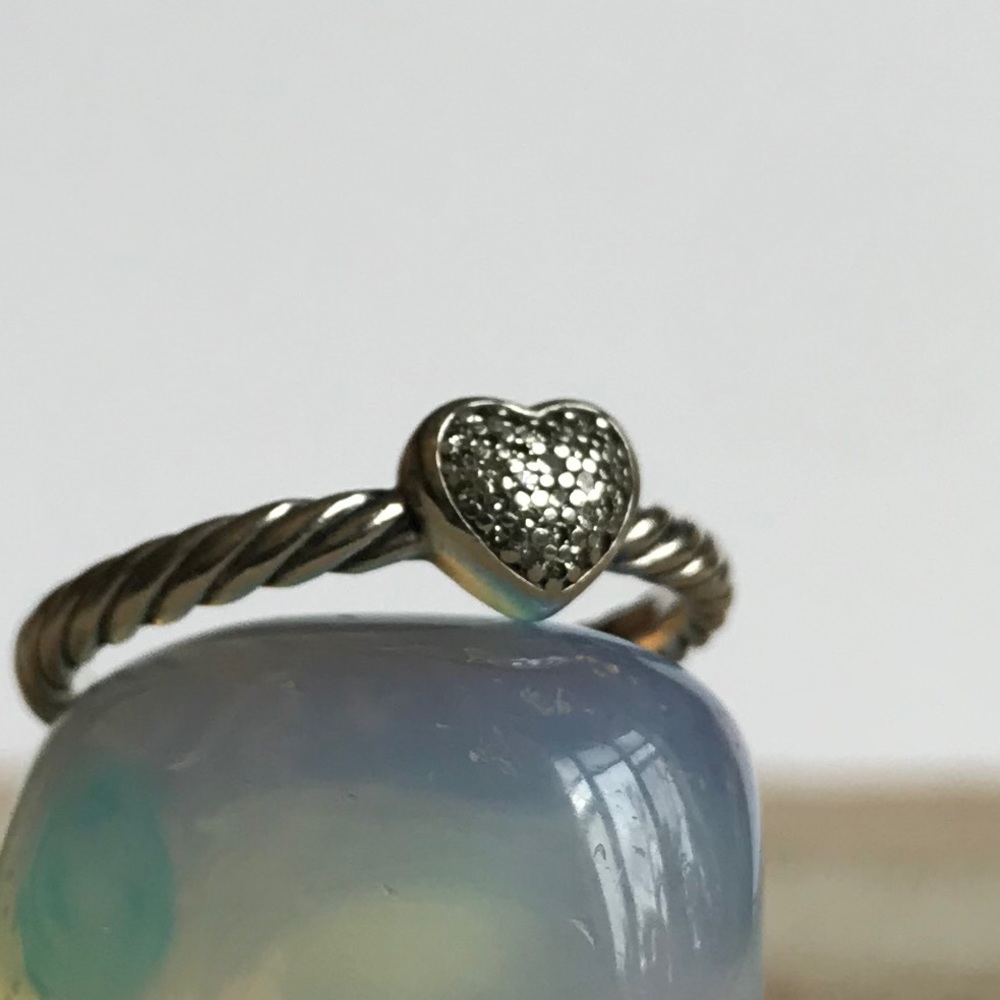 Yurman | Pave Heart Ring ❤️ with Diamonds 💎 Sz. 6